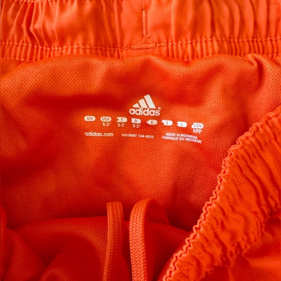 Adidas Orange and White Creamsicle Running Shorts - Picture 7 of 7